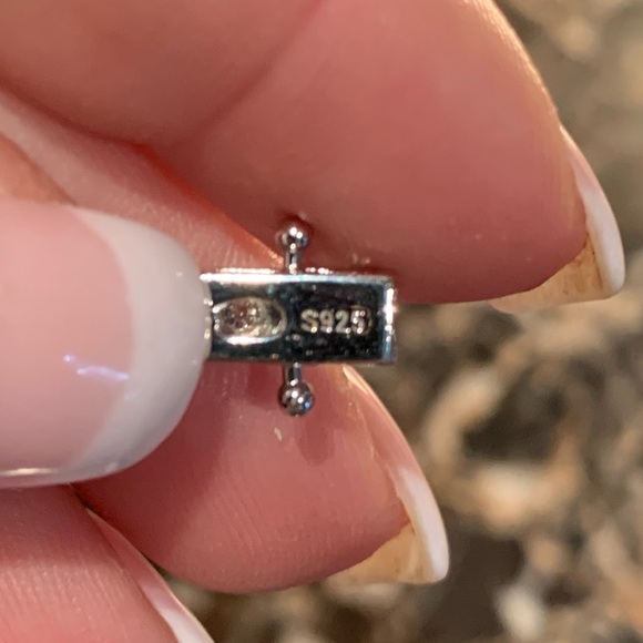 5.2 cttw Moissanite Tennis Bracelet set in 925 Sterling Silver - Picture 4 of 9